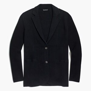 J. Crew Factory Knit Sweater Schoolboy Style Blazer